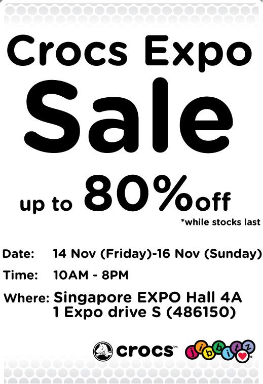 Crocs Expo Sale… Again!