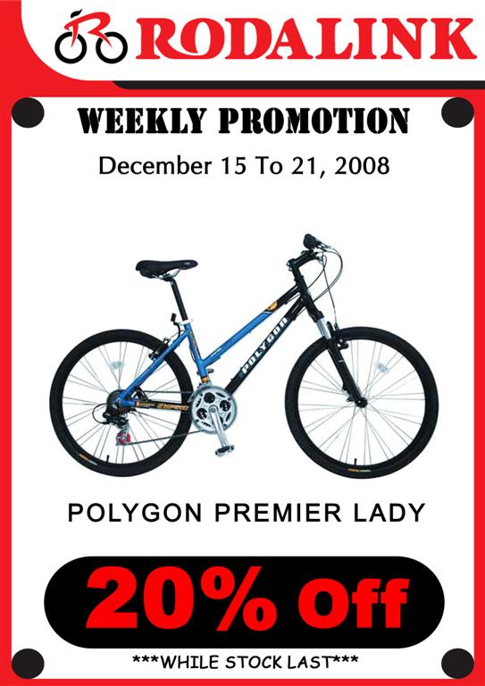 Rodalink Weekly Bike Promotion